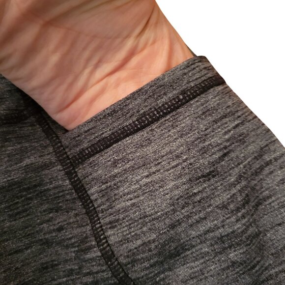 Athleta Heathered Gray Skort Inner Shorts MT EXCURSION Skirt Pockets - Picture 5 of 9